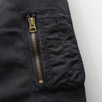 L-2B FLIGHT JACKET AGED #AGED BLACK [BW252-L2FJ]