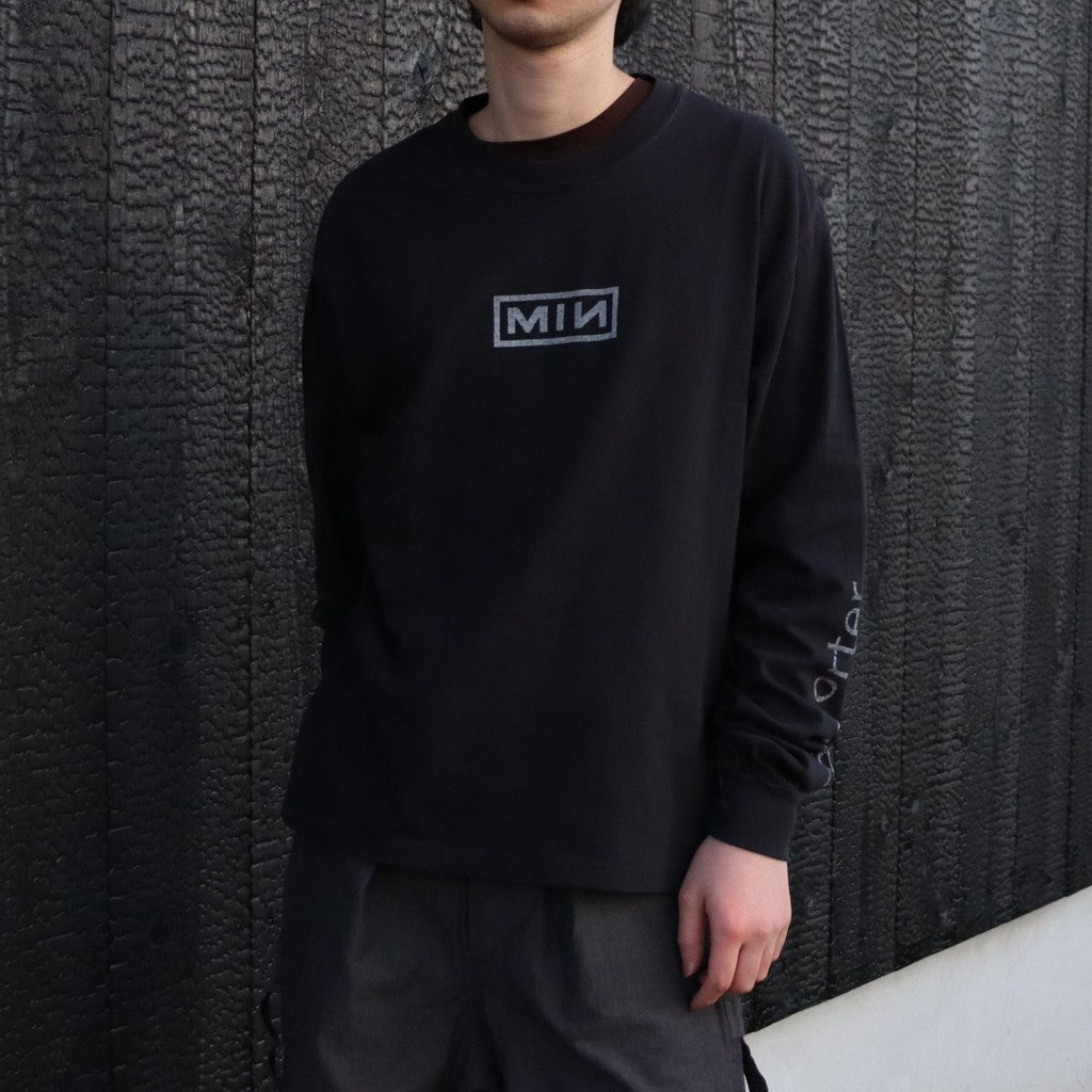 Bootleg Long Sleeve(BOX) #5YEARS BLACK [M-P3-BG3]