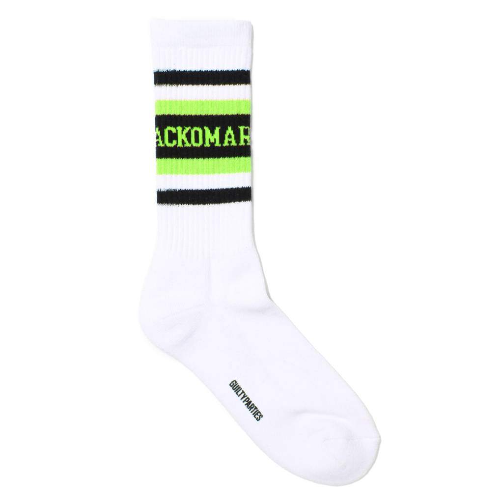 SKATER SOCKS (TYPE-1) #WHITE-GREEN [25SS-WMA-SO01]