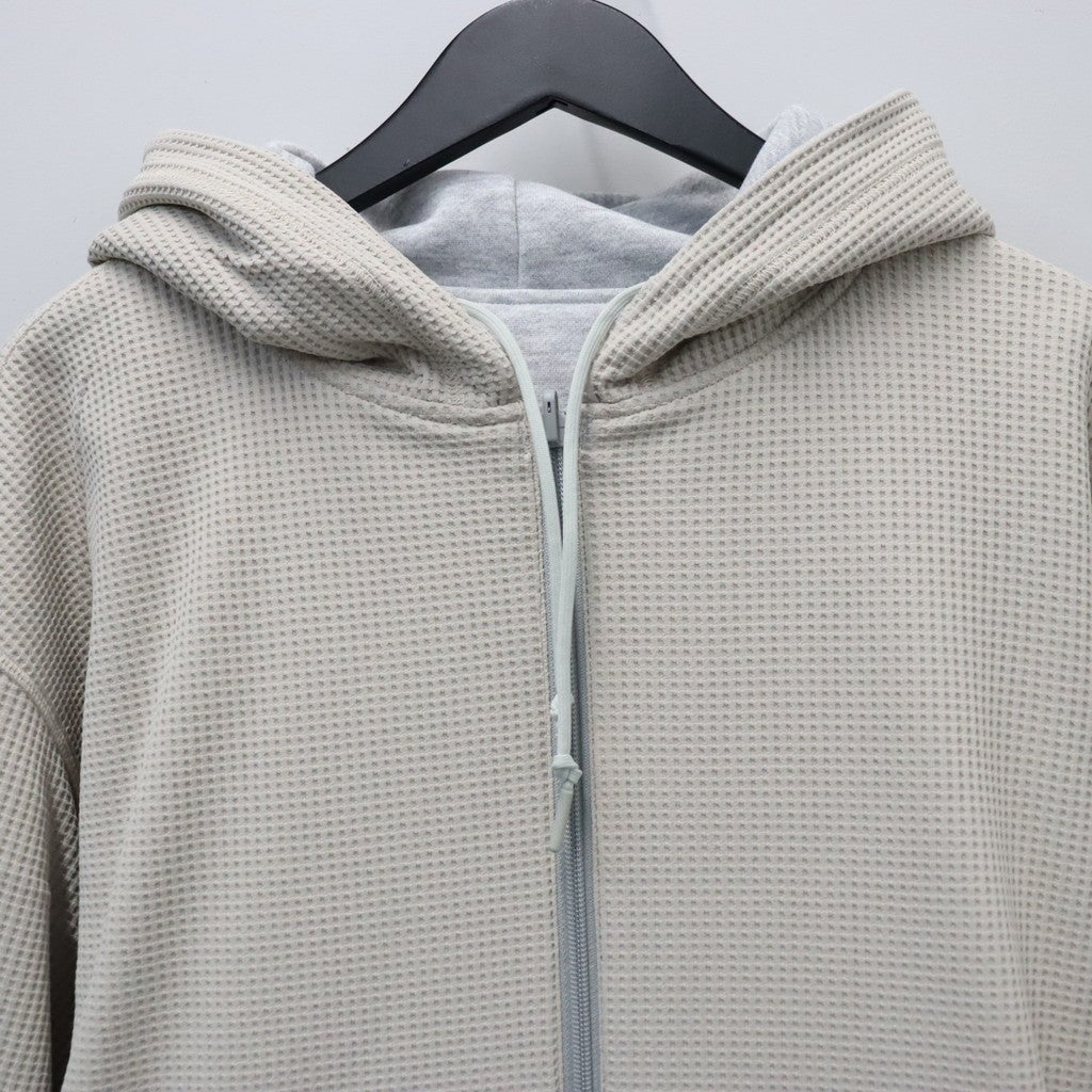 TECH SWEAT DOUBLE FACE PARKA #HEATHER GRAY [BE-54026W]