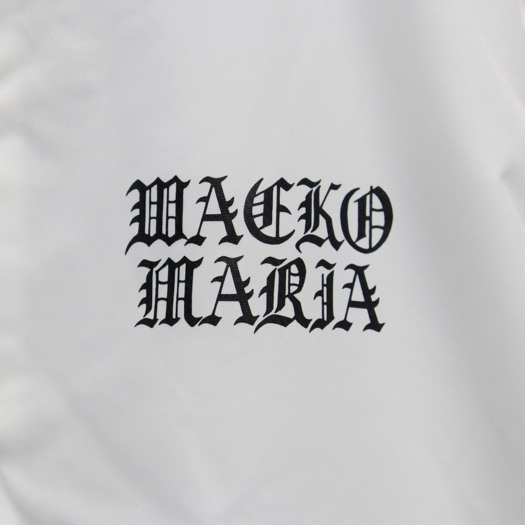 DEATH ROW RECORDS | COACH JACKET #WHITE [DEATHROW-WM-BL01]