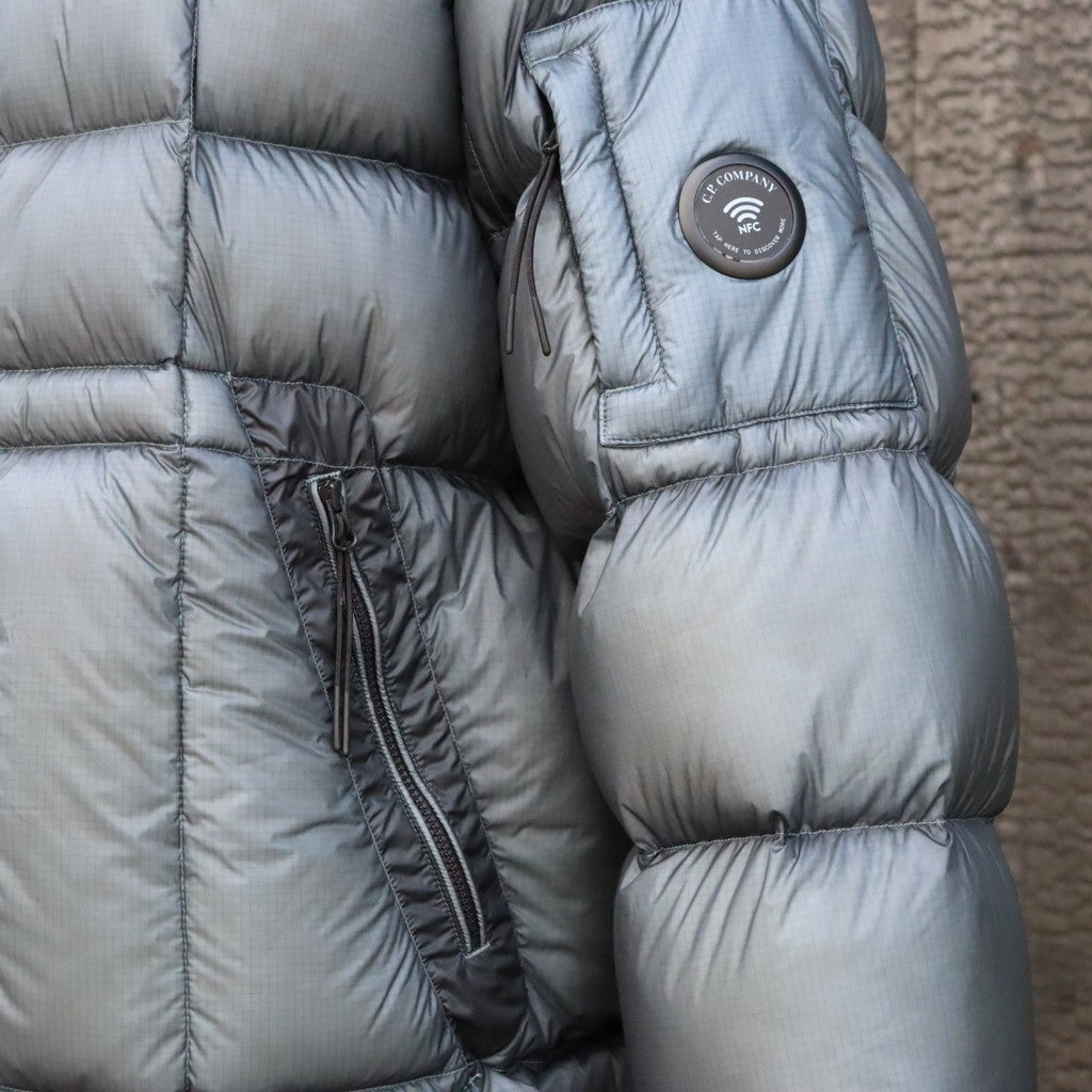 D.D. SHELL HOODED DOWN JACKET #871 ORION BLUE [21CMOW702A -26FWM]