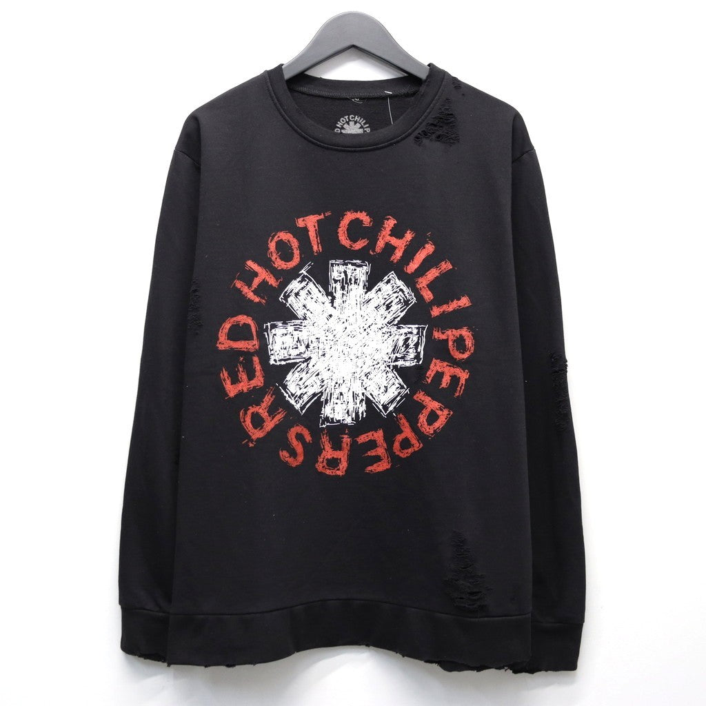 WORN-OUT 「RHCP ASTERISK」 SWEAT #BLACK [tl24f034]