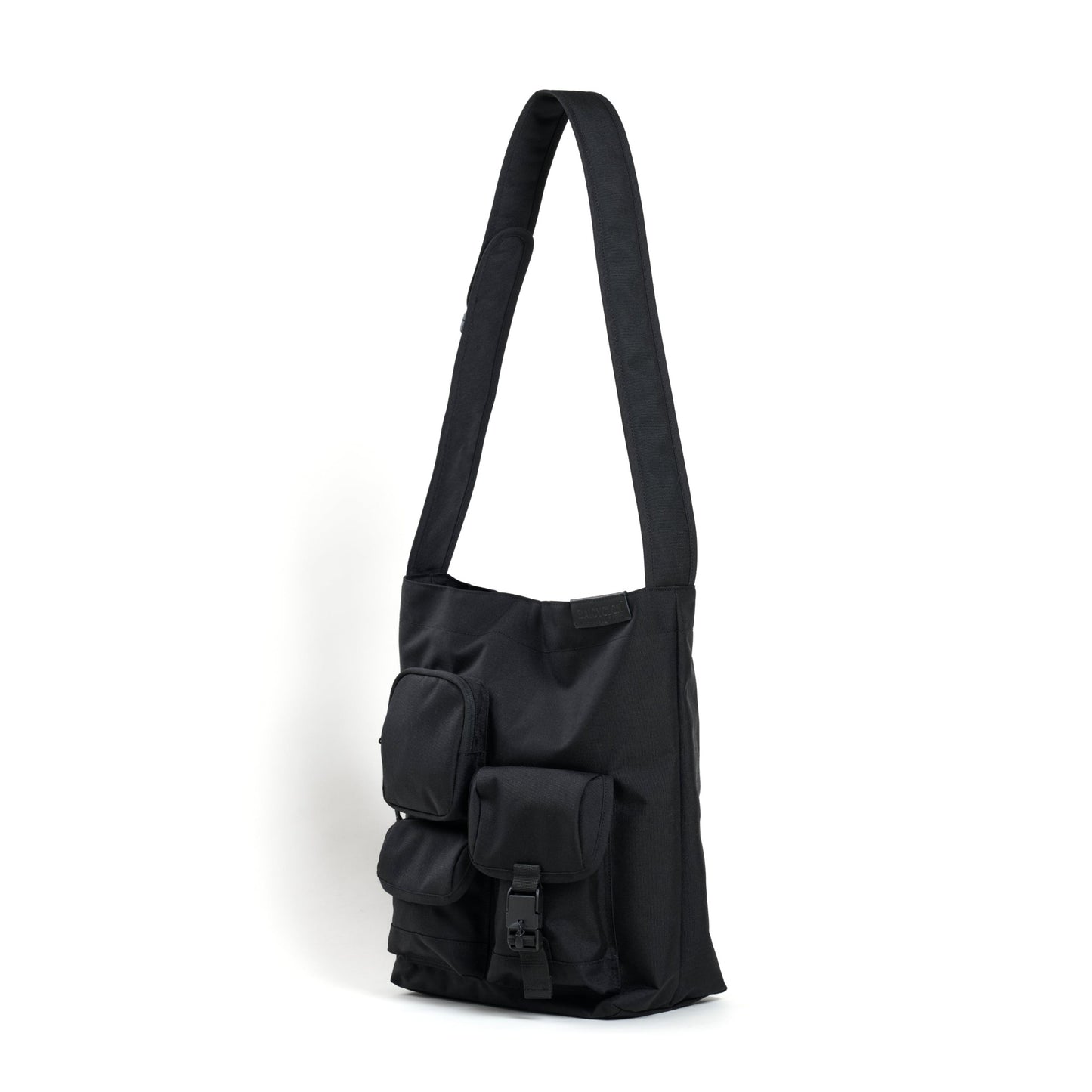 MULTI POCKETS SHOULDER BAG #BLACK [BCL-69]