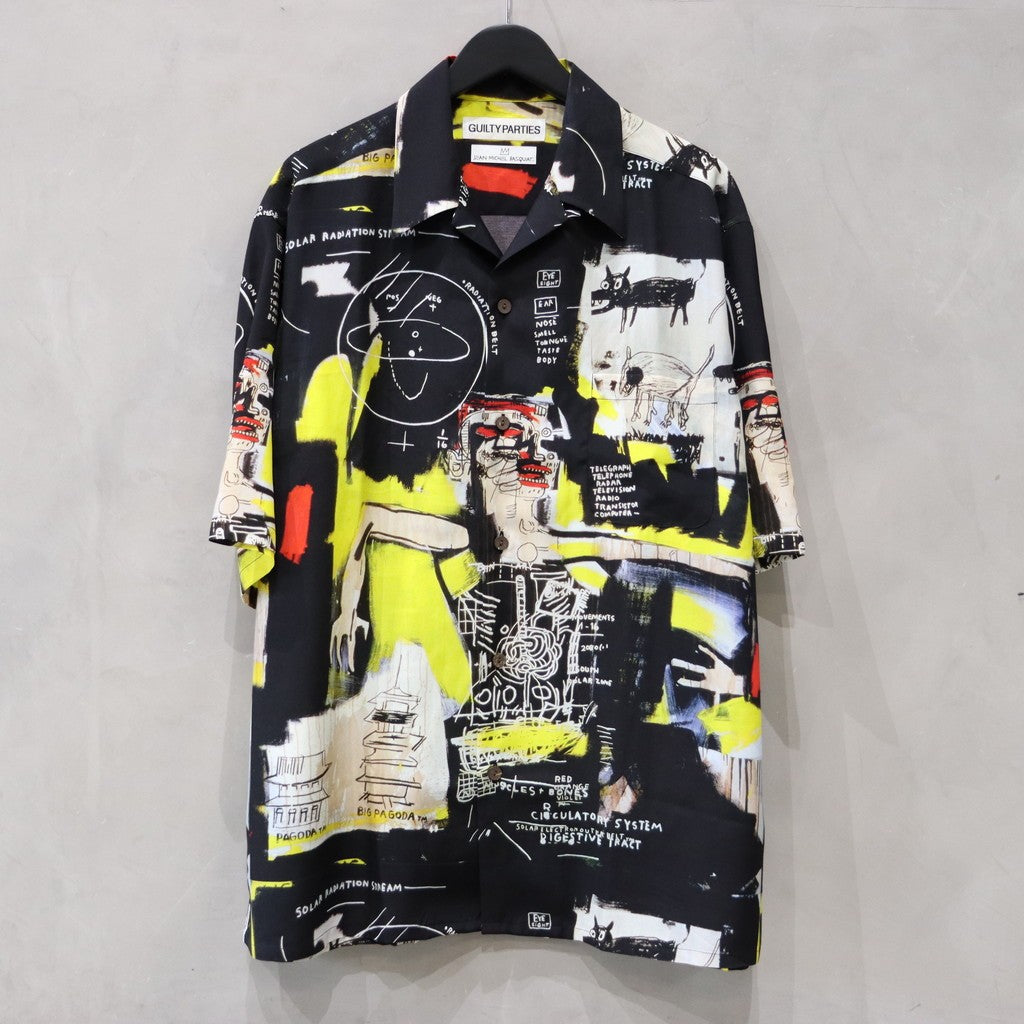 JEAN-MICHEL BASQUIAT | S/S HAWAIIAN SHIRT -TYPE 1- #ONE [BASQUIAT-WM-HI22]
