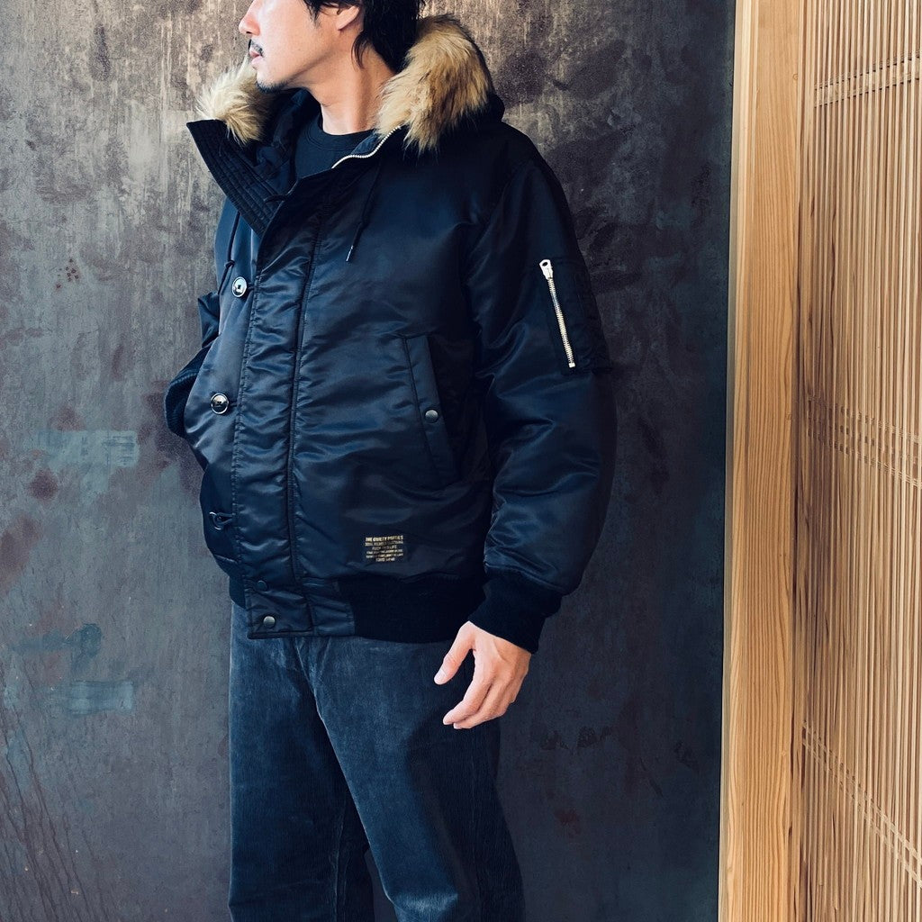 N-2B FLIGHT JACKET #BLACK [25FW-WMO-ML01]