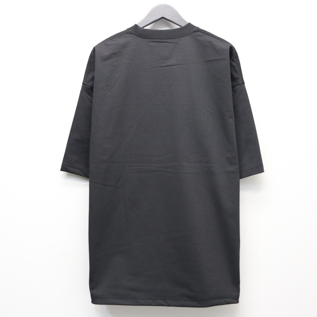TECH DRAWSTRING S/S TEE #BLACK [BE-35026]