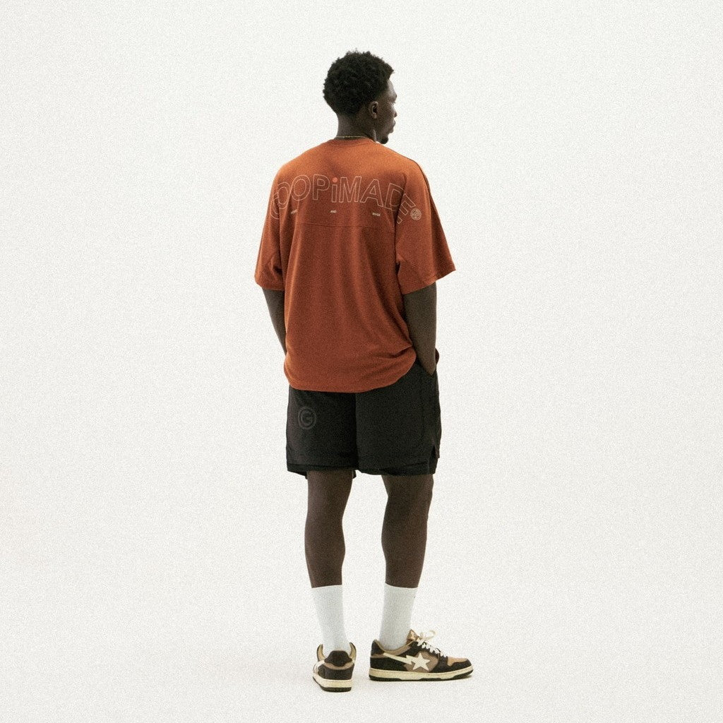 "Rve-S3" Riverside Track Shorts #純黑色 [GOOPI-24SS-AUG-04]