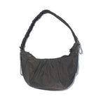TEXTURED TWILL BODY BAG #CHARCOAL [FTT36262B0007]