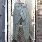 PLEATED TROUSERS -TYPE 2- #GRAY [24SS-WMP-TR14]