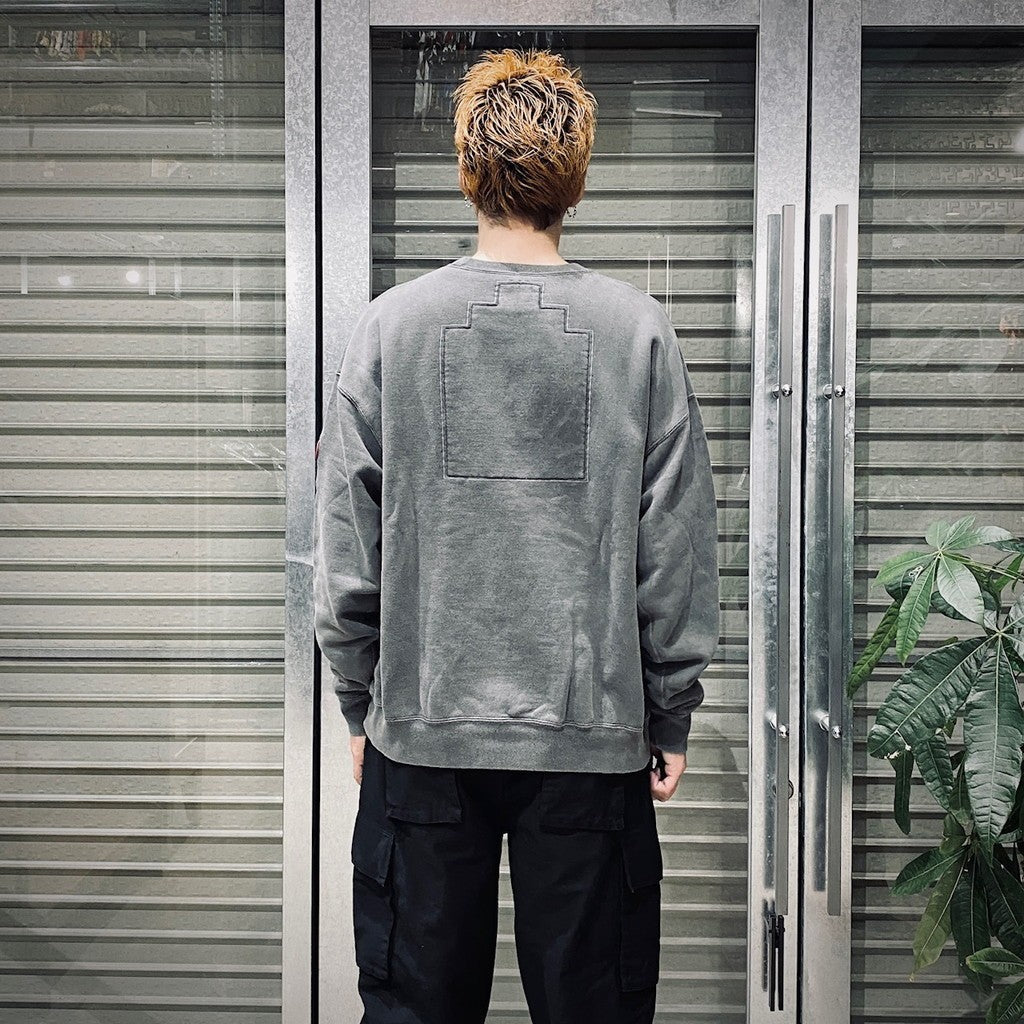 OVERDYE PRE COG CREW NECK #CHARCOAL [CES26CS03]