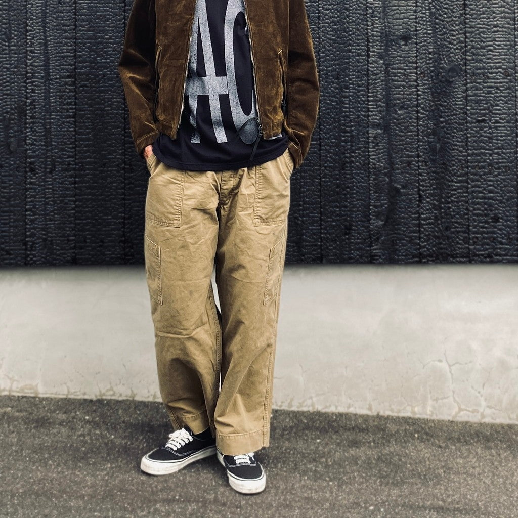 MECHANIC TROUSERS #KHAKI [BWU-MT]