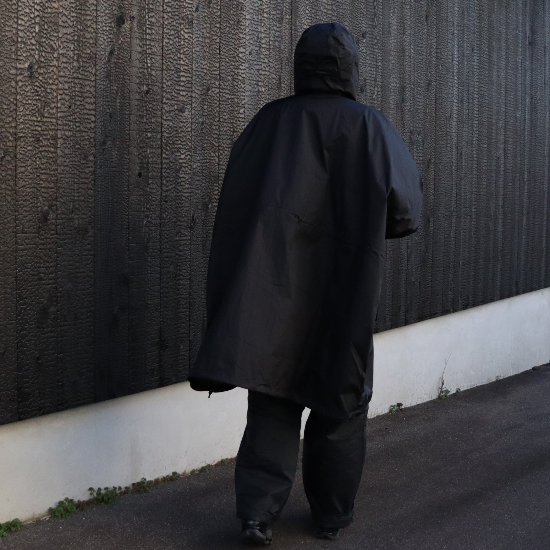 WUROS Field Utility Poncho #K / ブラック [NP12532]