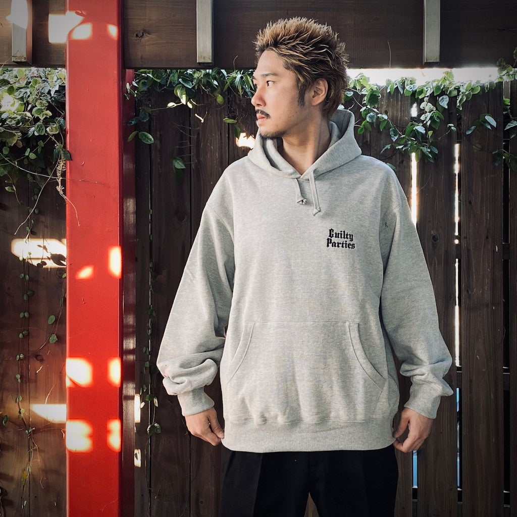 HEAVY WEIGHT PULLOVER HOODED SWEAT SHIRT ( TYPE-6 ) #GRAY [25SS-WMC-SS16]