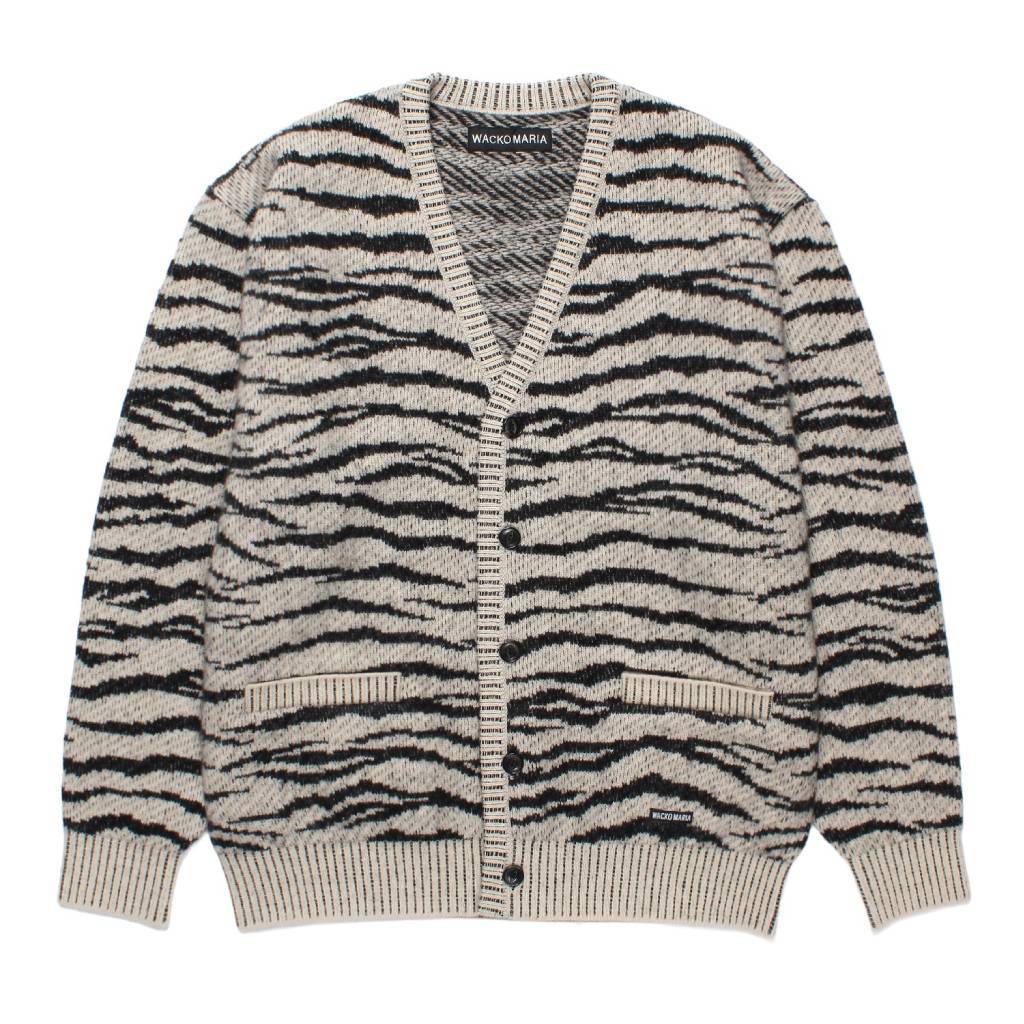 TIGER MOHAIR CARDIGAN #IVORY [25FW-WMK-KN06]