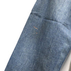 DOUBLE KNEE INDIGO DENIM PANTS #INDIGO [BWU-DKIDP]
