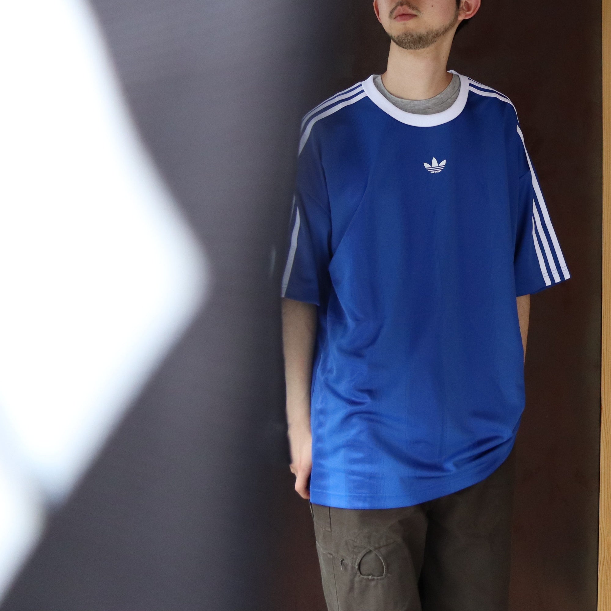 JACQUARD JERSEY #カレッジロイヤル [KD5828]