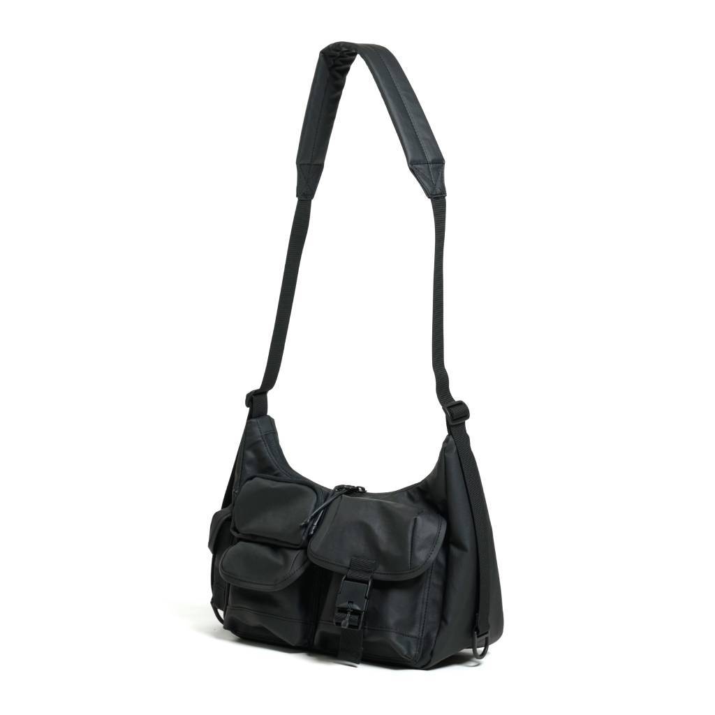MULTI POCKETS SHOUDER BAG SMALL #BLACK 2 [BCL-85]