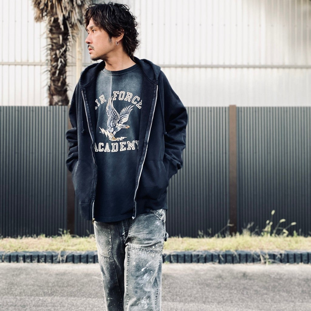 ZIP HOODIE #BLACK [BW252-ZH]