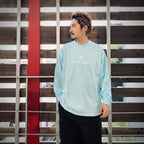 COTTON L/S T-SHIRT_Music always #BLUE [CCC-251T002]