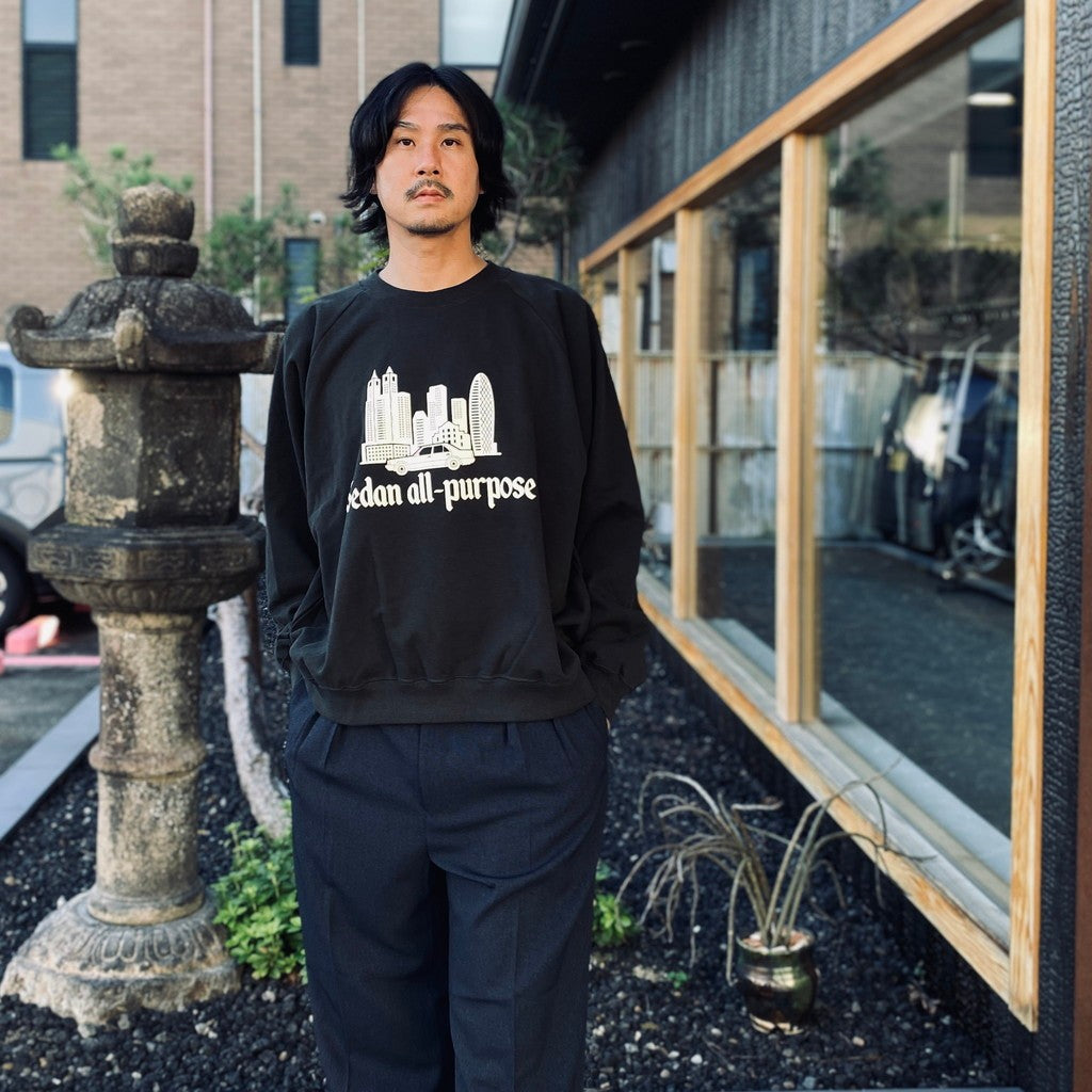 Skyscrapers Sweatshirts #Black [SD26F-CT05]