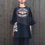 PUZZLE TEE E #BLACK [C2647909E]