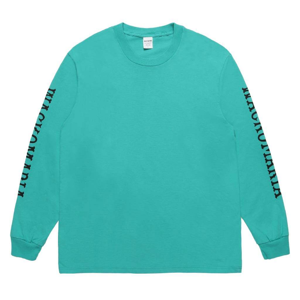 WASHED HEAVY WEIGHT CREW NECK LONG SLEEVE T-SHIRT ( TYPE-2 ) #MINT [25FW-WMT-LT04]