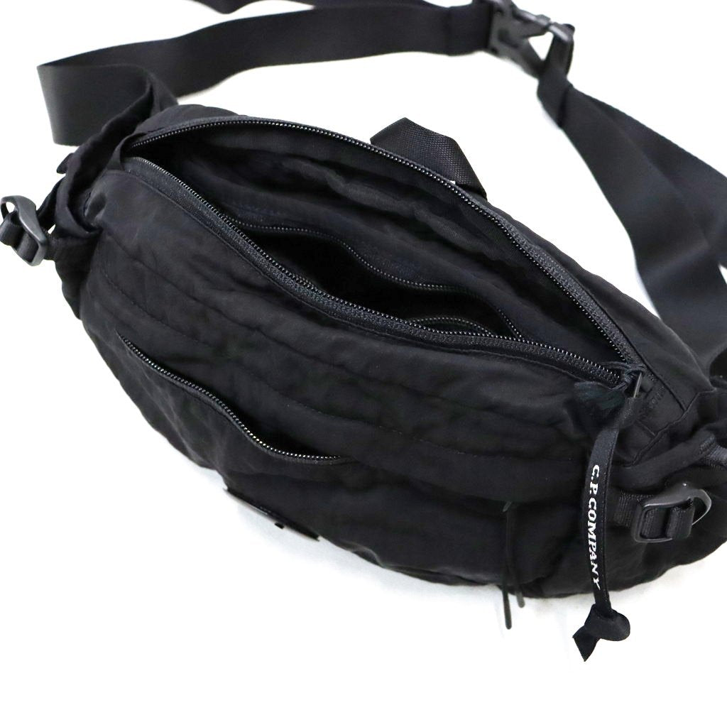 NYLON B LENS CROSSBODY PACK #BLACK 999 [RCCMAC734A-005269G-26FWP]