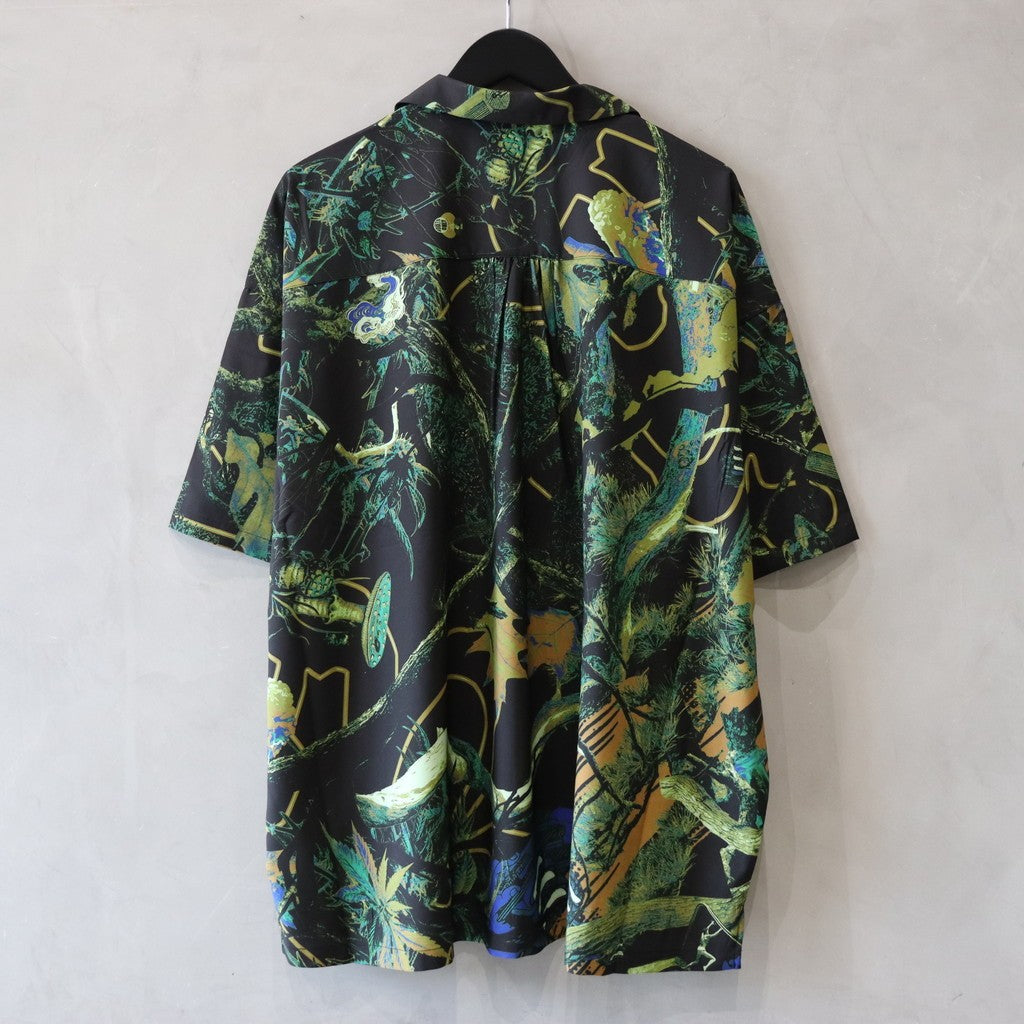 PINE TREE CAMO SHIRT #BLACK [24SS-S02]