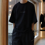 TIGHTBOOTH | 「GTB-07T」 Dual Arena Logo Tee #Black [GOOPI-25AW-OCT-01]