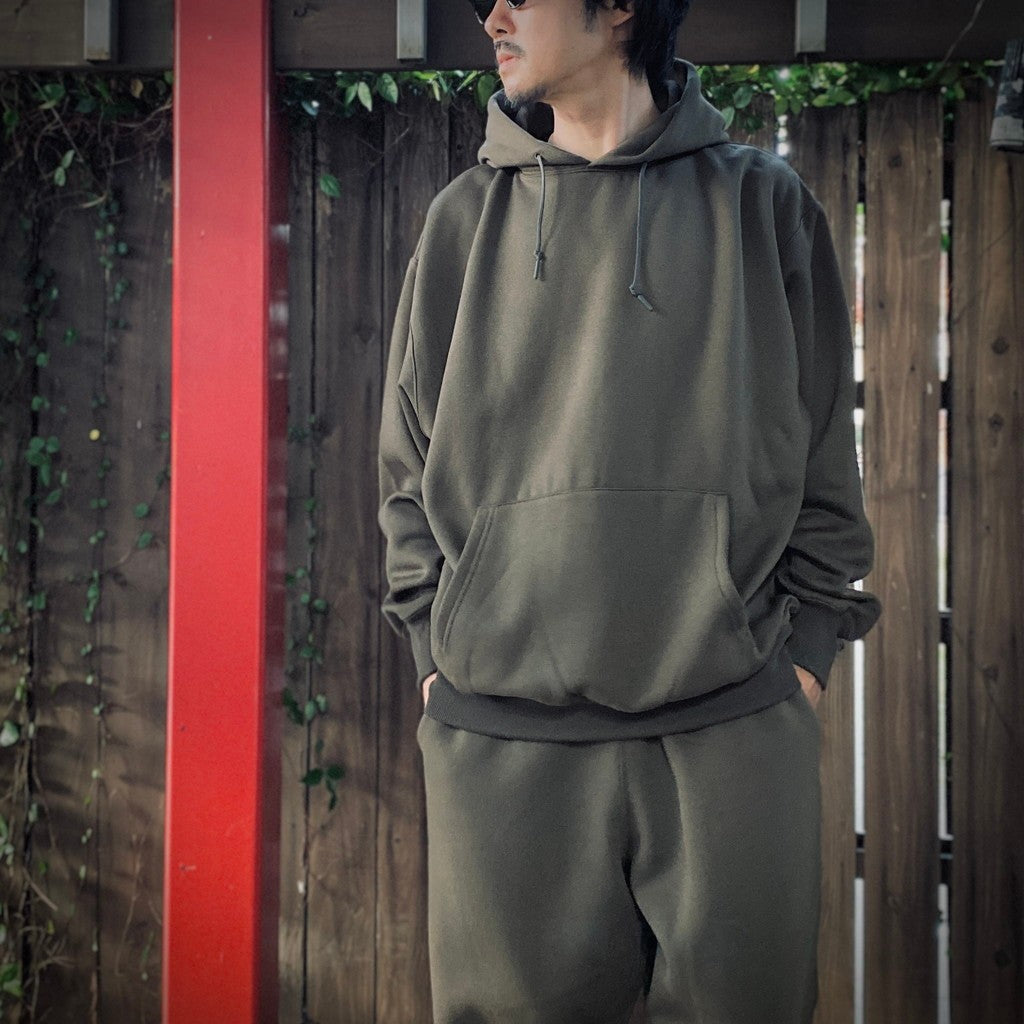 TECH SWEAT HOODIE #BROWNKAHKI [BE-52025W]