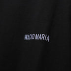 WASHED HEAVY WEIGHT CREW NECK T-SHIRT ( TYPE-4 ) #BLACK/PURPLE [26FWE-WMT-WT04]
