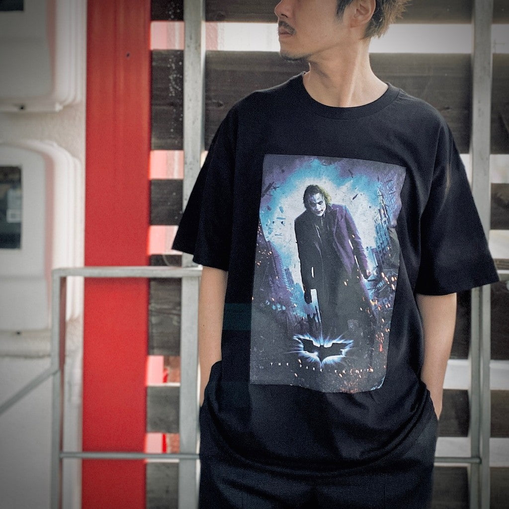 THE DARK KNIGHT TRILOGY | CREW NECK T-SHIRT ( TYPE-3 ) #BLACK [TDKT-WM-TEE03]