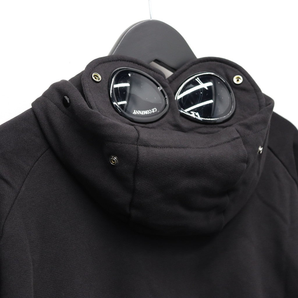 DIAGONAL RAISED FLEECE GOGGLE SWEATSHIRT #BLACK 999 [RCCMSS715A-005086W]
