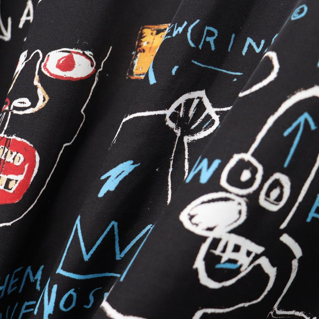 JEAN-MICHEL BASQUIAT | S/S HAWAIIAN SHIRT ( TYPE-1 ) #ONE [BASQUIAT-WM-HI25]