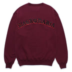 MIDDLE WEIGHT CREW NECK SWEAT SHIRT ( TYPE-2 ) #BURGUNDY [24FW-WMC-SS08]