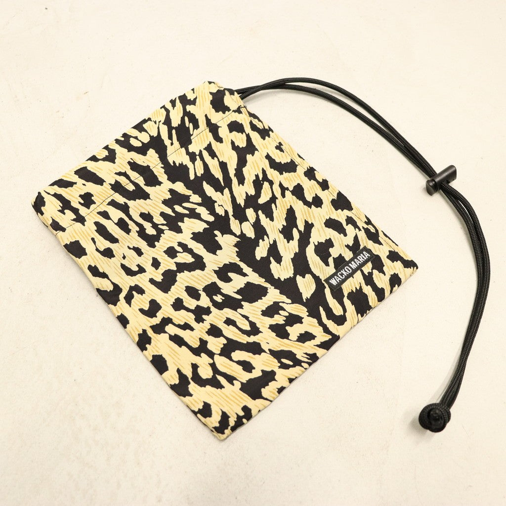 LEOPARD SHOULDER POUCH #BROWN [26SS-WMA-BG19]