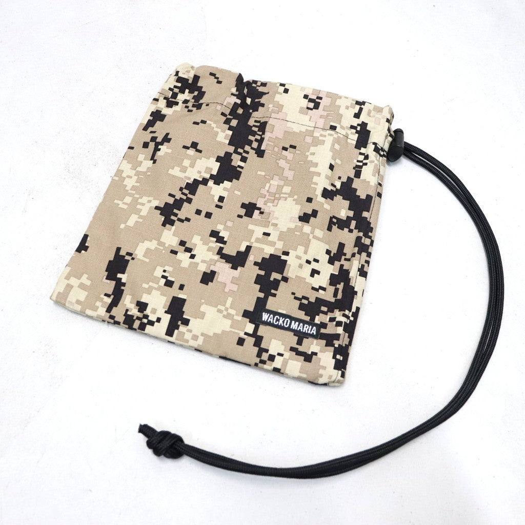 DIGITALCAMO SHOULDER POUCH #BEIGE [26FWE-WMA-BG03]