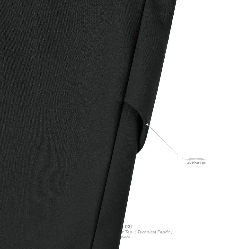 "WR-03T" 全新科技口袋T卹（科技布料）#SHADOW [GOOPI-25SS-MAY-01]