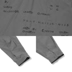 “MA-Z3” Mode Architekt 刺繡襯衫 #IRON [GOOPI-24AW-OCT-01]