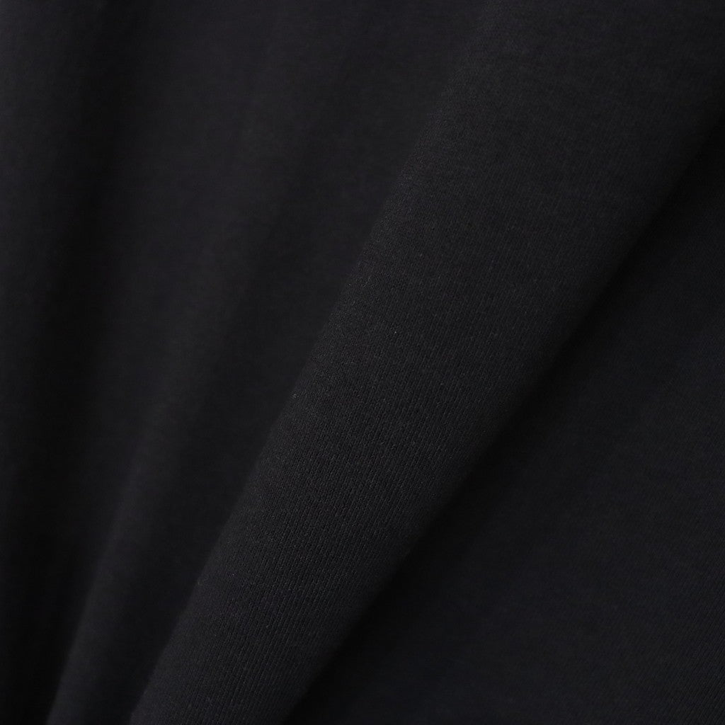 水洗重磅圓領T卹（1型）#黑色 [25SS-WMT-WT01]