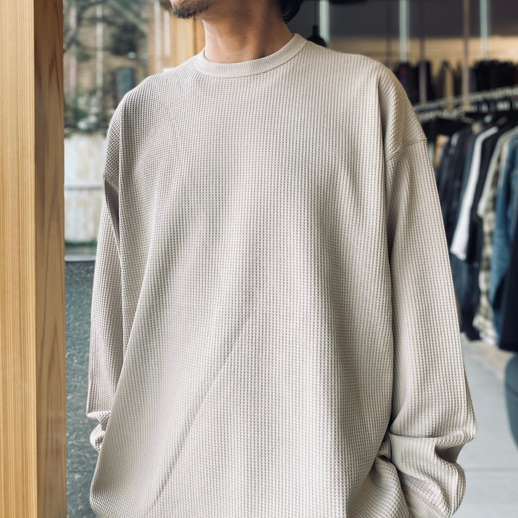 TECH THERMAL CREW L/S #ECRU [BE-34026W]