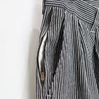 HICKORY PAINTER BALLOON PANTS #Black [SS25-B09]