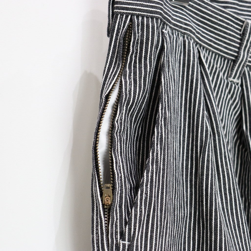 HICKORY PAINTER BALLOON PANTS #Black [SS25-B09]