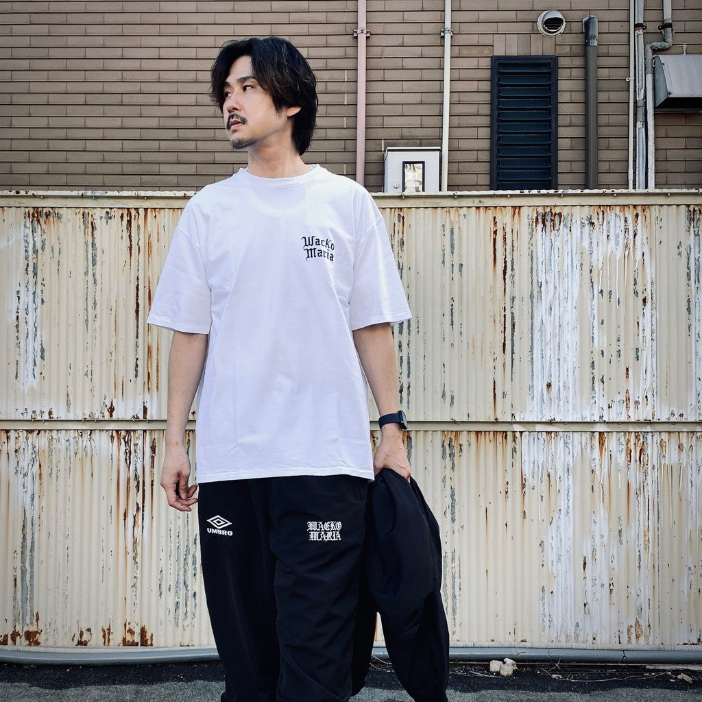 WASHED HEAVY WEIGHT CREW NECK T-SHIRT ( TYPE-2 ) #WHITE [26SS-WMT-WT03]
