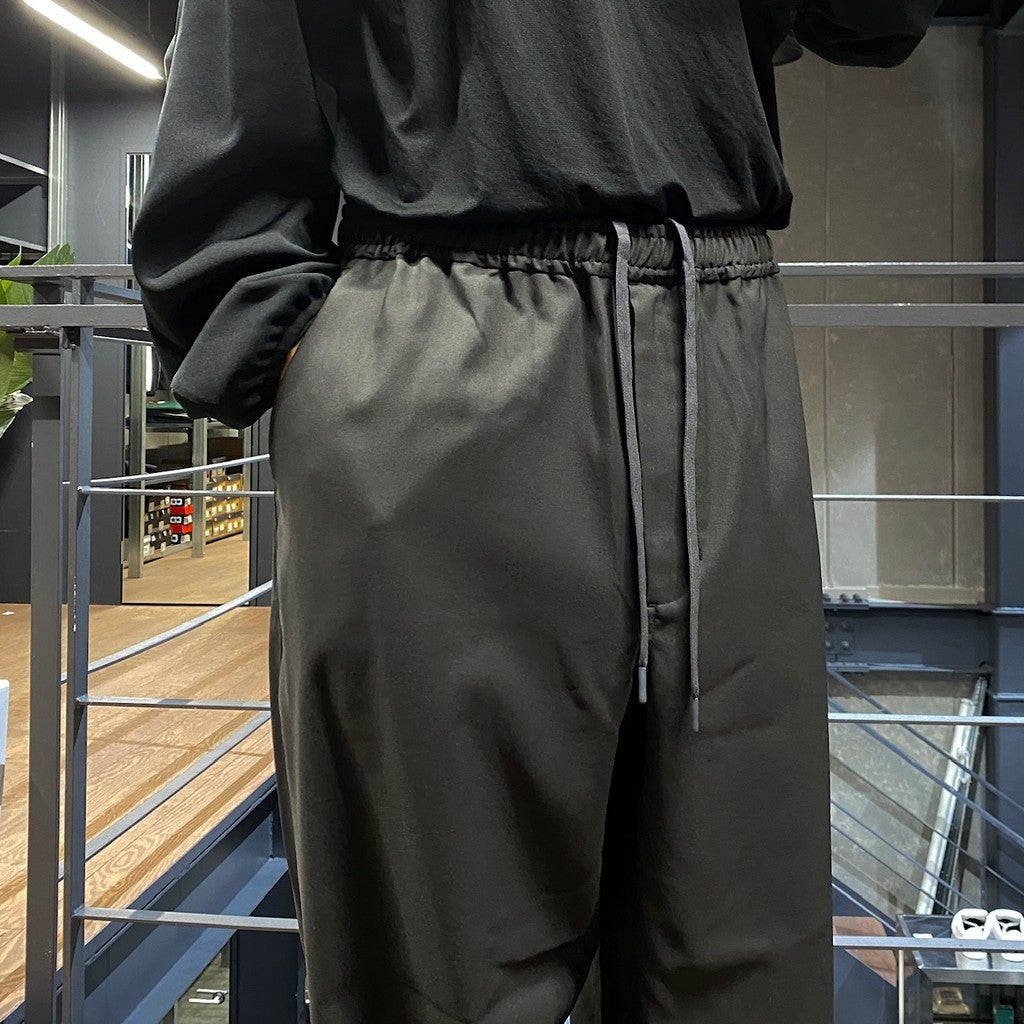 TECH EASY TROUSERS POLISAGE #CHARCOAL [BP-35024W]