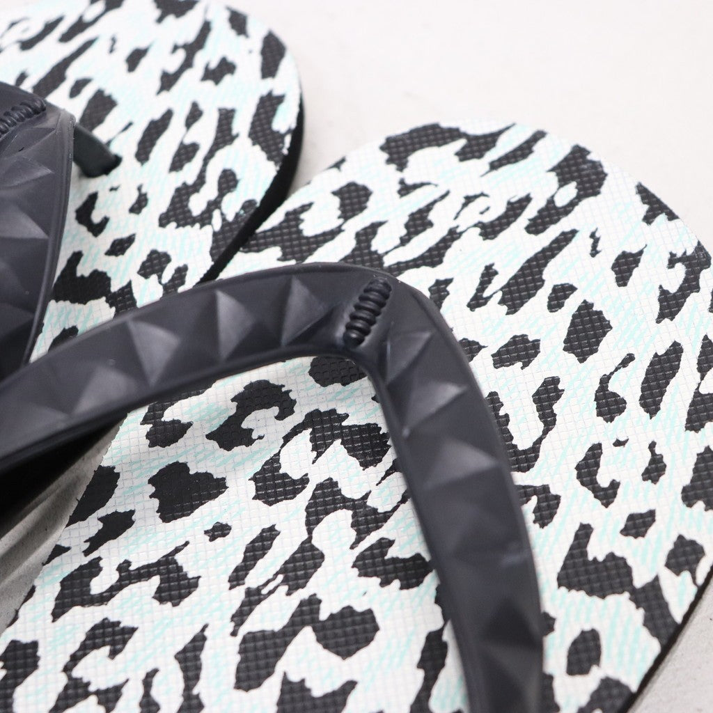 HAYN | LEOPARD BEACH SANDALS #IVORY [WMGP-HAYN-BS19]