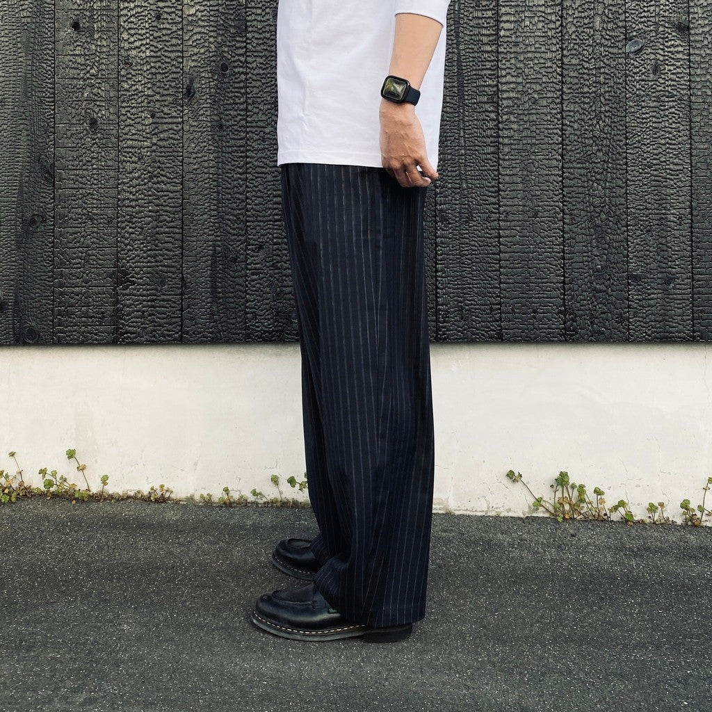 Stripe huge pants #chacoal gray [BV-PT2600210]