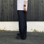 Stripe huge pants #chacoal gray [BV-PT2600210]