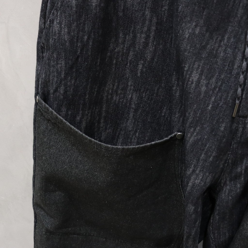 NIKOLA PAINTER 牛仔布 #黑色 [25SS-B03]